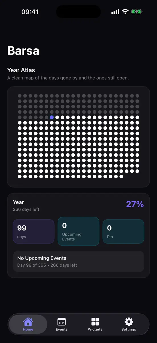 Barsa – Days & Year Progress screenshot 1