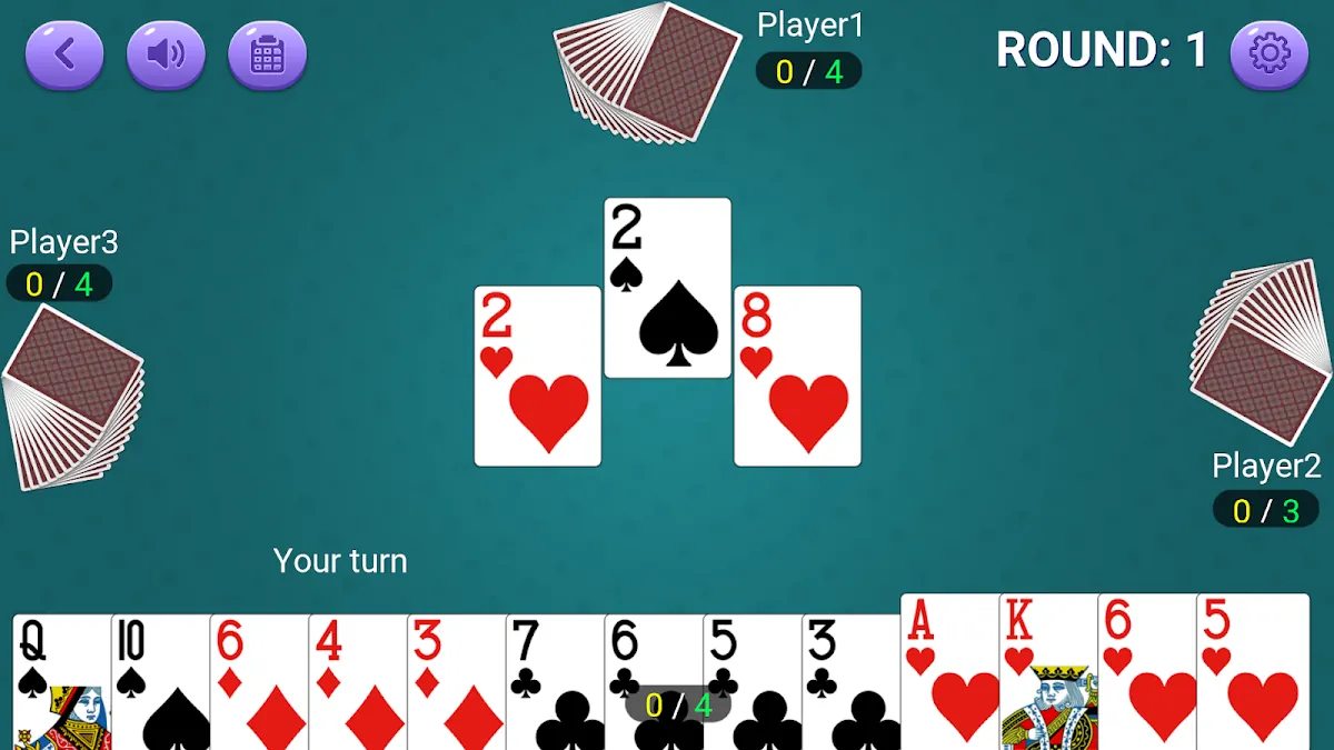 Callbreak – Offline Card Game screenshot 1