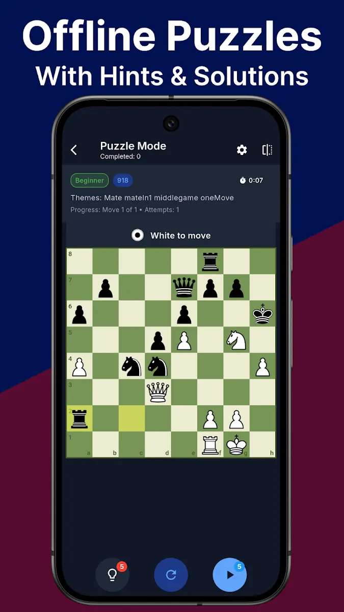 Chess – Offline Chess & Puzzles screenshot 3