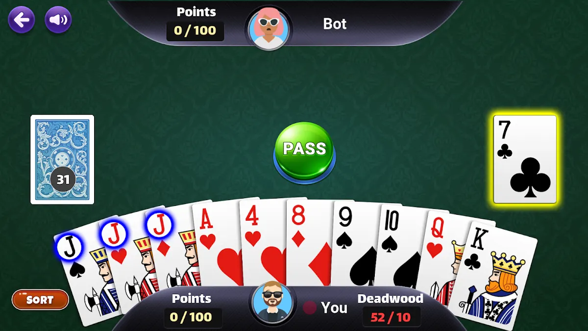 Gin Rummy – Classic Offline Card Game screenshot 4