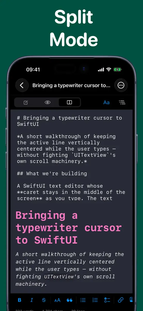 Markdown Editor – Markdown Editor & Viewer screenshot 5