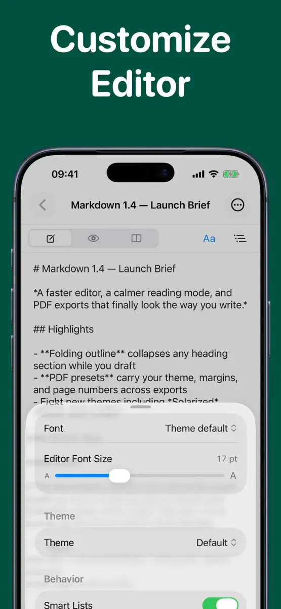 Markdown Editor – Markdown Editor & Viewer screenshot 6