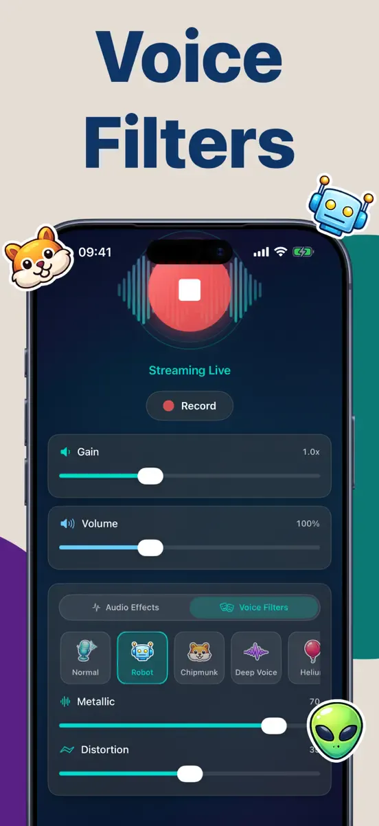 VocZap – Mic to Speaker screenshot 4