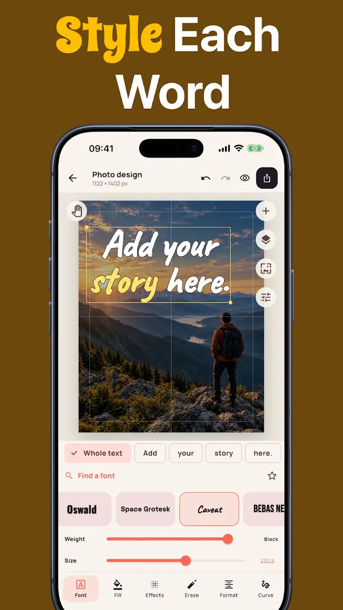 TexFoto – Add Text to Photos screenshot 3